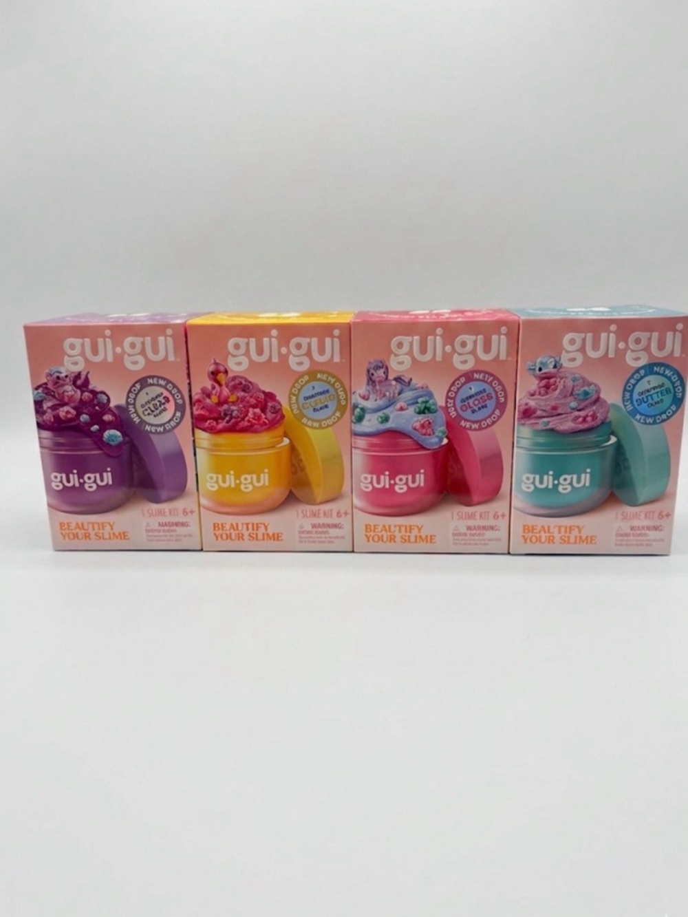 gui·gui Bead Slime Kits - Assorted Pastel Colors